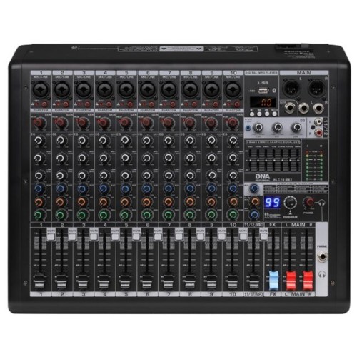 DNA HLC 10 MK2 analogowy mikser dźwięku 10 kanałów - 2151716