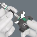 WERA Zestaw nasadki z grzechotką typu T 1/4" 9-częściowy w etui KRAFTFORM KOMPAKT 400 RA SET2 - 2431676