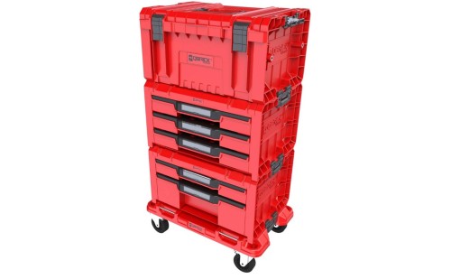 QBRICK SYSTEM PRO DRAWER WORKSHOP SET 4 RED ULTRA HD CUSTOM - 2431943