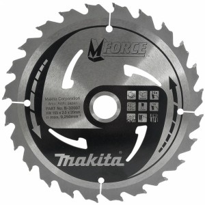 MAKITA PIŁA TARCZOWA  165x20x24z M-FORCE DREWNO