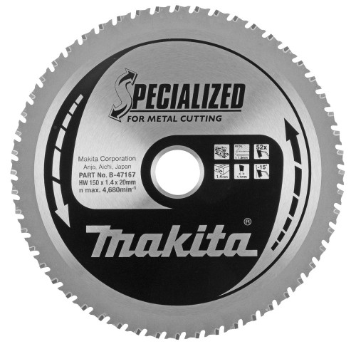 Makita B-47167 ostrze do piły tarczowej 1 szt. - 2462338