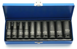ADLER NASADKI UDAROWE DŁUGIE 10szt. 1/2" UDAROWE