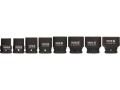 Yato YT-1115 Gniazdo udarowe Wpływ socket set Czarny - 2355803