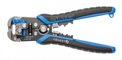 HOGERT SZCZYPCE DO ŚCIĄGANIA IZOLACJI 210mm 0.05-10.0 mm2 - 2194157