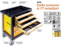 VOREL 58540 wózek na narzędzia Stal nierdzewna - 2155992