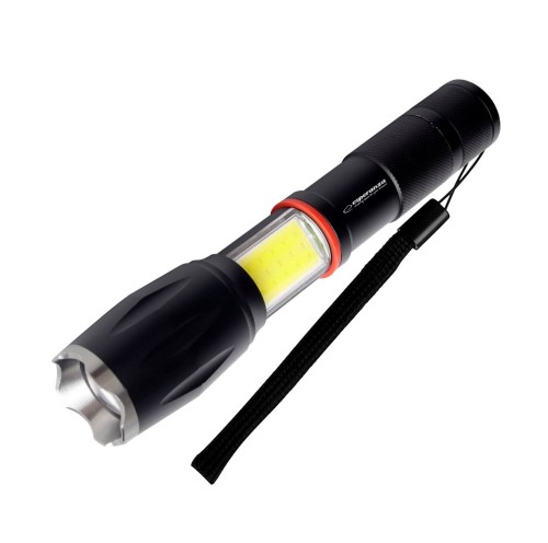 ESPERANZA ALUMINIOWA LATARKA ZE ŚWIATŁEM BOCZNYM COB DIONE EOT070 - 2333313