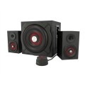 GENESIS Helium 610BT zestaw głośników 60 W PC/Laptop Czarny, Czerwony 2.1 kan. 2-drożny 30 W Bluetooth - 2284181