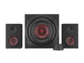 GENESIS Helium 610BT zestaw głośników 60 W PC/Laptop Czarny, Czerwony 2.1 kan. 2-drożny 30 W Bluetooth - 2440019