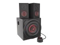 GENESIS Helium 610BT zestaw głośników 60 W PC/Laptop Czarny, Czerwony 2.1 kan. 2-drożny 30 W Bluetooth - 2440017
