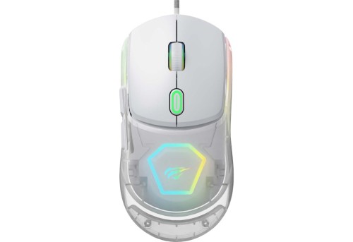 Mysz gamingowa RGB Havit MS965SE (biały) - 2422033