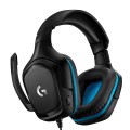 Słuchawki z mikrofonem Logitech 981-000770 (kolor czarny) (WYPRZEDAŻ) - 2434694