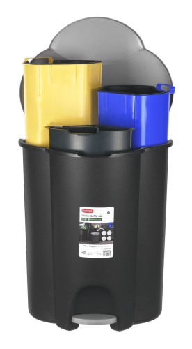 Zestaw koszy do segregacji Curver TRIO 17 + 17 + 6 L - 2094903