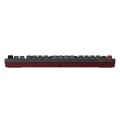 Montech MKey TKL klawiatura Gaming USB Bordowy, Ciemny Szary - 2490609