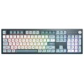 Montech MKey klawiatura Gaming USB Szary, Jasny Niebieski, Biały - 2490622