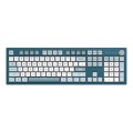 Montech MKey klawiatura Gaming USB Szary, Jasny Niebieski, Biały - 2490615