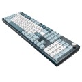 Montech MKey klawiatura Gaming USB Szary, Jasny Niebieski, Biały - 2490620