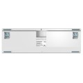 Montech MKey klawiatura Gaming USB Szary, Jasny Niebieski, Biały - 2490621