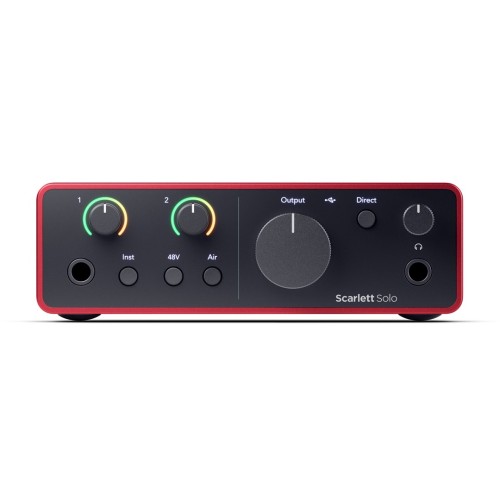 Focusrite Scarlett Solo - 2-kanałowy interfejs - 2491107