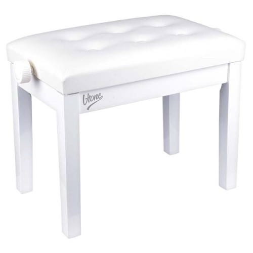 V-TONE ŁAWA 1 WH ława do pianina fortepianu BIAŁA - 2491116