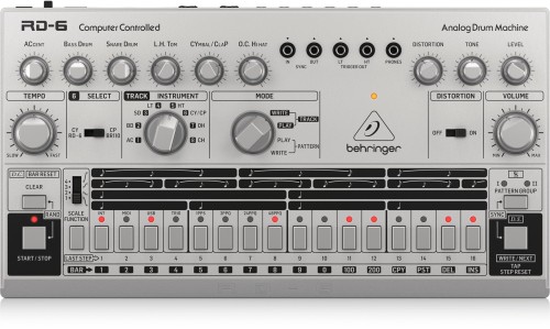Behringer RD-6-SR Maszyna perkusyjna - srebrny - 2053957