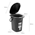 GREENBLUE TOALETA TURYSTYCZNA, CZARNO-GRANATOWA GB320BB - 2491186