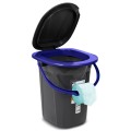 GREENBLUE TOALETA TURYSTYCZNA, CZARNO-GRANATOWA GB320BB - 2491188