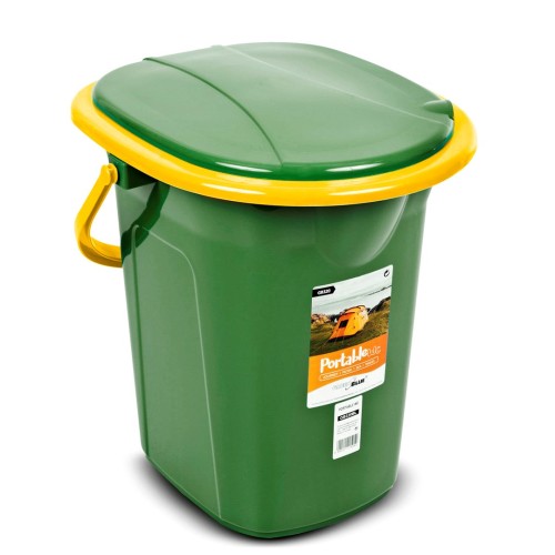 GREENBLUE TOALETA TURYSTYCZNA, CIEMNOZIELONO-POMARAŃCZOWA GB320GO - 2491215