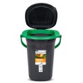 GREENBLUE TOALETA TURYSTYCZNA, CZARNO-ZIELONA GB320BG - 2491219