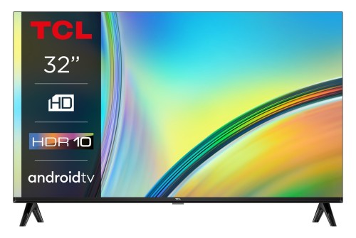 Telewizor TCL 32S5400A 32" LED HD Ready Android TV Srebrny (WYPRZEDAŻ) - 2450101