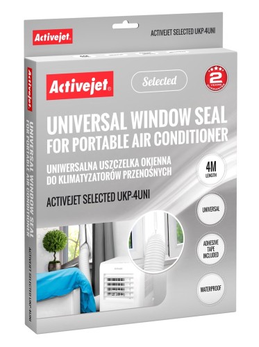 Uniwersalna uszczelka okienna do klimatyzatorów przenośnych Activejet Selected UKP-4UNI - 2491267