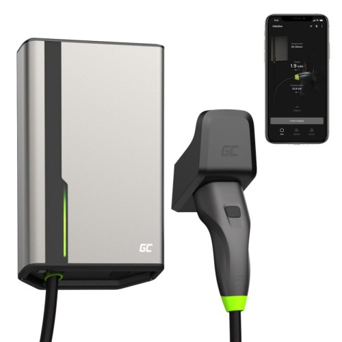 Green Cell GC HabuDen Wallbox 22 kW (5 m kabel): - 2057493