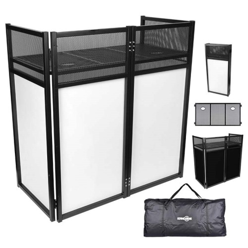 STAND4ME DJ PARAWAN XL stół ekran BK/WH DJ SCREEN - 2491743