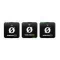 RODE Wireless ME Dual - kompaktowy bezprzewodowy system mikrofonowy z dwoma nadajnikami do nagrywania dwukanałowego - 2491764