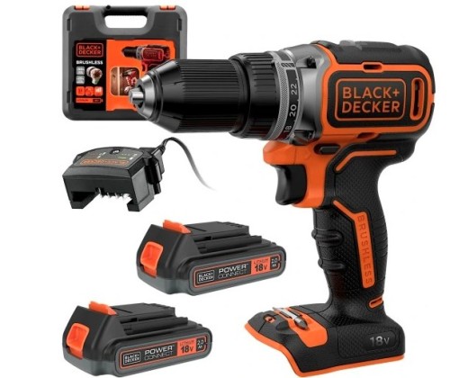 BD WKRĘTARKA 18V BL186KB 52Nm 2x2,0Ah BL - 2492304