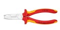 Knipex 13 46 165 narzędzie do zdejmowania izolacji Czerwony, Żółty - 2492828