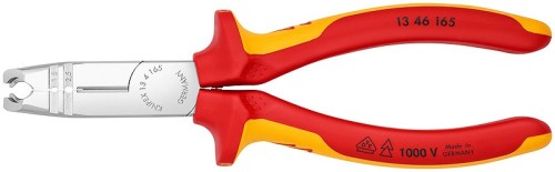 Knipex 13 46 165 narzędzie do zdejmowania izolacji Czerwony, Żółty - 2492828