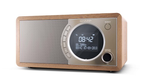 Radio cyfrowe Sharp DR-450(BR) z technologią Bluetooth - 1892847