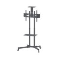 Stojak mobilny Manhattan 37"-70", 50kg 2 półki - 1361650
