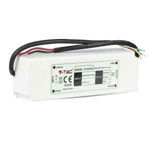 Zasilacz LED V-TAC VT-22155 150W 12V 12.5A IP67 Filtr EMI (SKU 3250) Biały