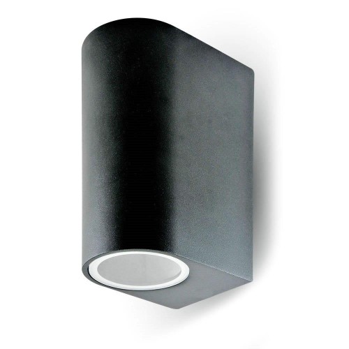 Kinkiet ścienny V-TAC VT-7652 230V IP44 GU10 (SKU 7509) Czarny - 2493282