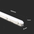 Oprawa hermetyczna LED V-TAC M-SERIES VT-150070 150cm 70W 120Lm/W CL 6500K 8400lm (SKU 20476) Szary - 2493357