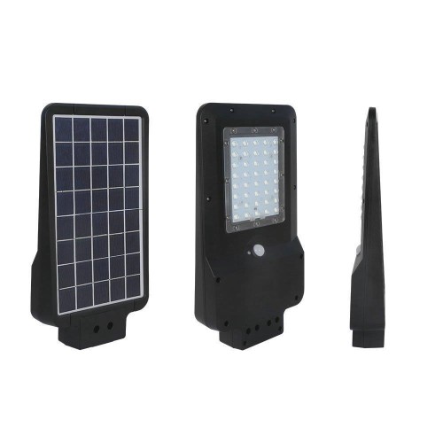 Oprawa Uliczna V-TAC Solarna 15W LED Czarna ST-15 4000K 1600lm - 2493413