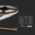 Taśma LED V-TAC SMD5050 60LED 24V RGB+CCT 5w1 VT-5050 60 1680lm - 2493577