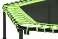 Trampolina Fitness 128cm zielona - 2494364