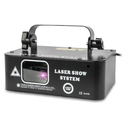 LIGHT4ME LASER RGB GEOMETRIC 500mW projektor laser - 2494660