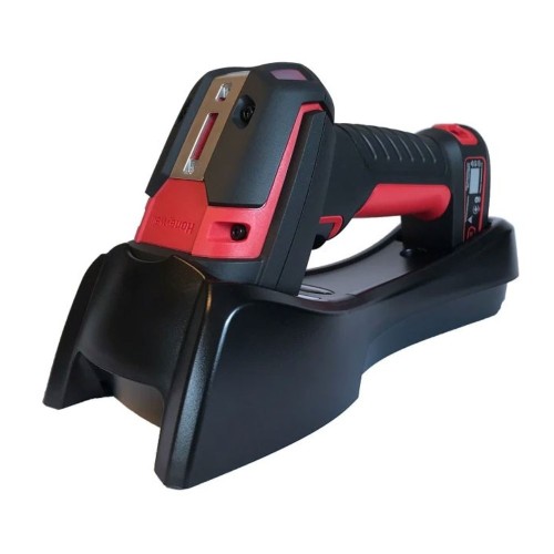 Zestaw USB: bezprzewodowy. Ultra wytrzymały/przemysłowy. 1D, PDF417, 2D, XR (FlexRange™). Czerwony skaner (1991iXR-3), baza do ładowania i komunikacji, kabel USB 3m - 2495923