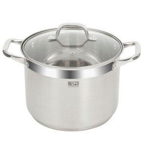 Resto Kitchenware Libra 8 l Okrągły Stal nierdzewna