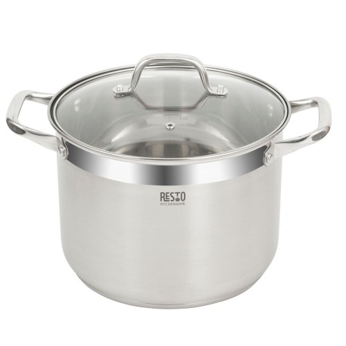 Resto Kitchenware Libra 8 l Okrągły Stal nierdzewna - 2309667