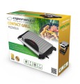 Grill elektryczny Esperanza Pizzaiola EKG005 (stołowy-zamknięty; 750W; kolor inox) - 999053