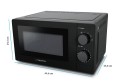 ESPERANZA ESPERANZA KUCHENKA MIKROFALOWA ESTOFADO CZARNA EKO011K - 2496957